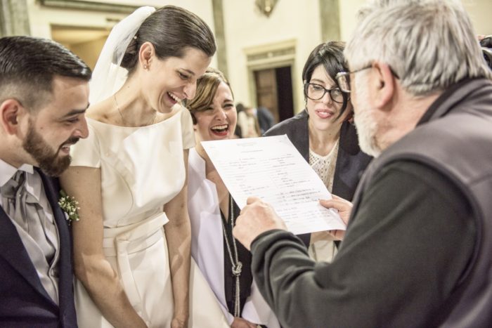 Emozioni anche in chiesa