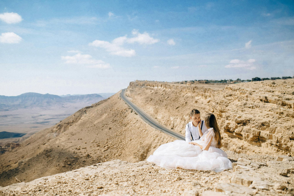 sposi deserto
