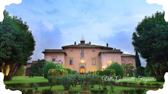 Villa al tramonto