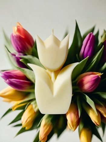 Candela Decorativa Tulipano
