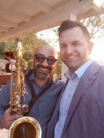 sax and dj