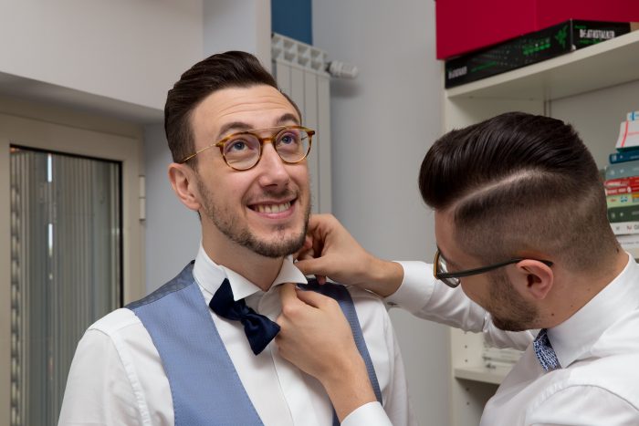 Preparazione Sposo