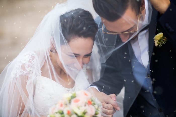 Il riso dopo la celebrazione
