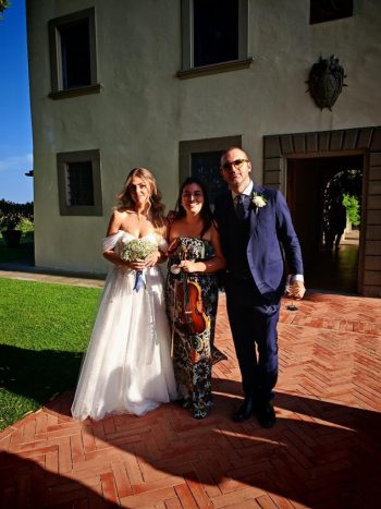 Firenze, cerimonia all'aperto