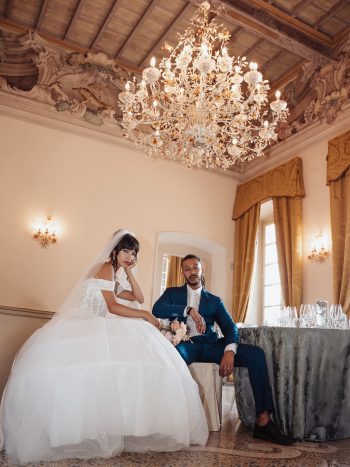 Sala affrescata – Gli sposi