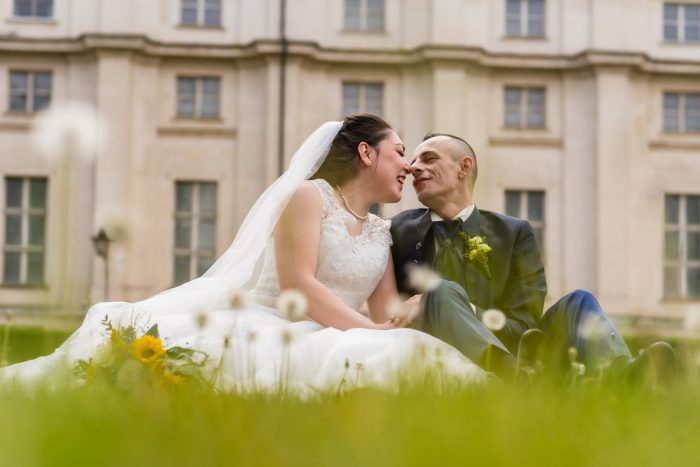 Foto di coppia a Stupinigi