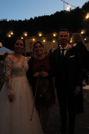 Aperitivo e cena al violino