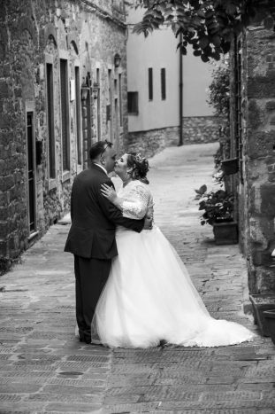 un bacio romantico