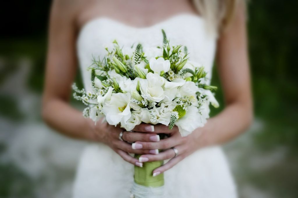 Bouquet bianco matrimonio