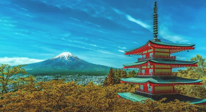 Giappone-Pagoda Chureito- Fuji