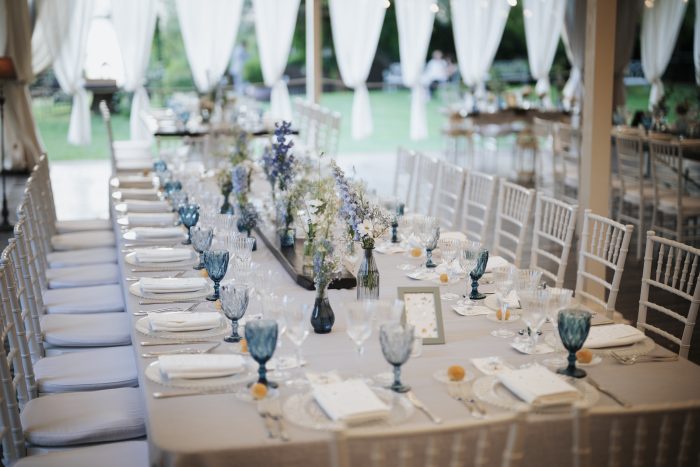 Allestimento mise en place