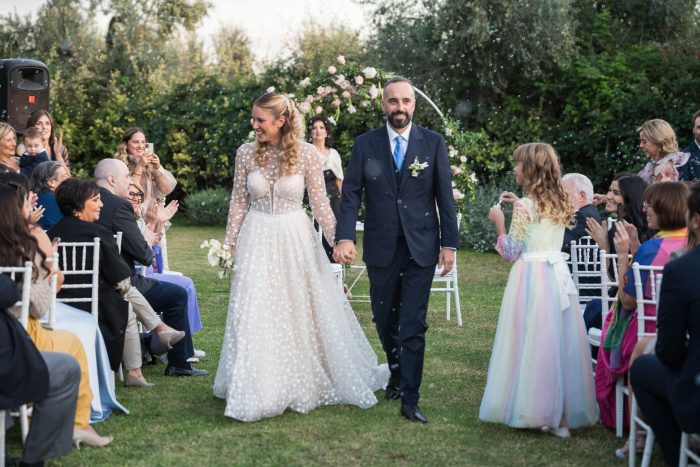 il saluto degli invitati
