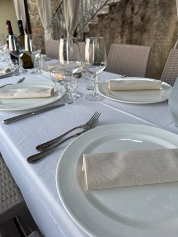 Dettaglio mise en place