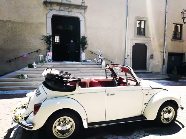 Maggiolone d'epoca cabrio