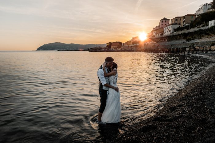 post wedding - trash the dress