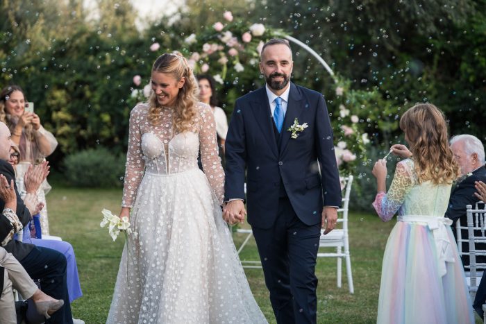il saluto degli invitati