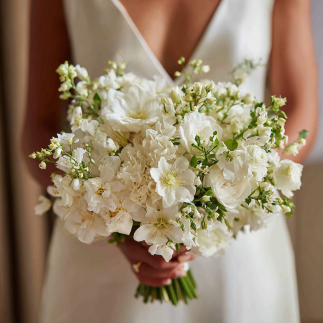 bouquet bianco