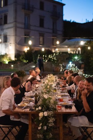 Cena all'aperto 