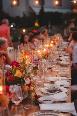 Cena all'aperto 