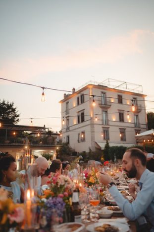 Cena all'aperto 