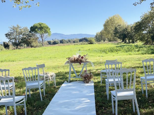 cerimonia nel parco