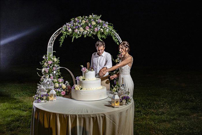 notte al  taglio torta
