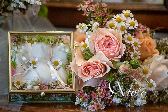 bouquet e anelli